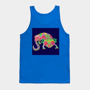 blue tropical axolotl ecopop Tank Top